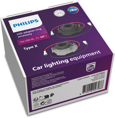 Philips Lampfitting, koplamp 11020X2