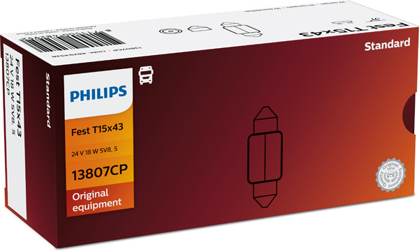 Philips Gloeilamp, kofferruimteverlichting 13807CP