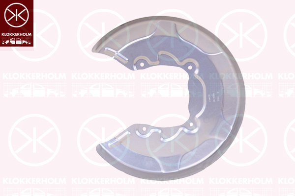 Klokkerholm Dekplaat, remschijf 0071870