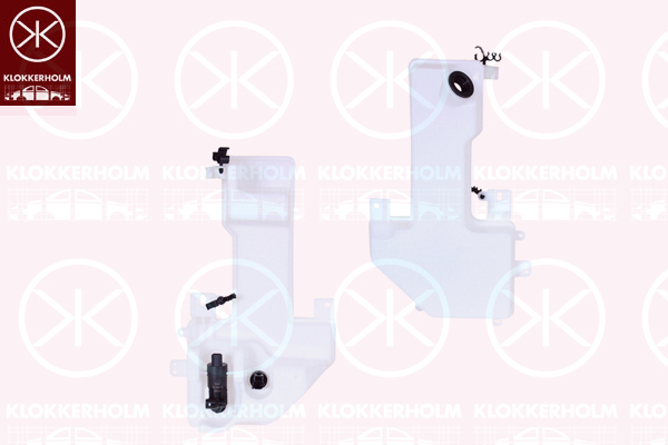 Klokkerholm Ruitensproeier reservoir 25013221