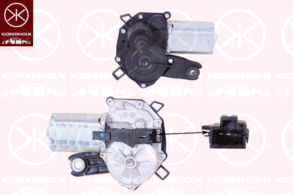 Klokkerholm Ruitenwissermotor 55017170