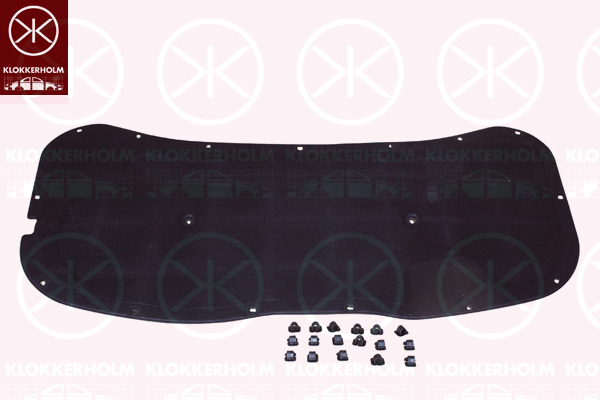 Klokkerholm Motorbescherm plaat 95062850