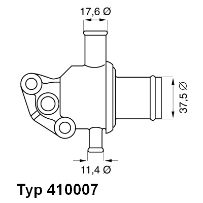 Wahler Thermostaat 410007.87D