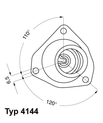 Wahler Thermostaat 4144.92D