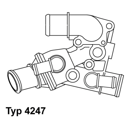 Wahler Thermostaat 4247.80D