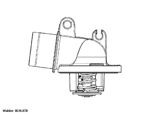 Wahler Thermostaat 4630.87D