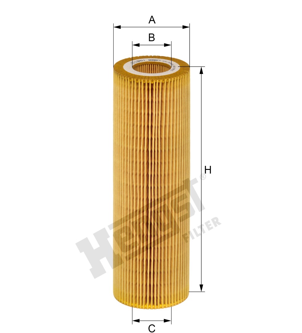 Hengst Filter Oliefilter E123H01 D194