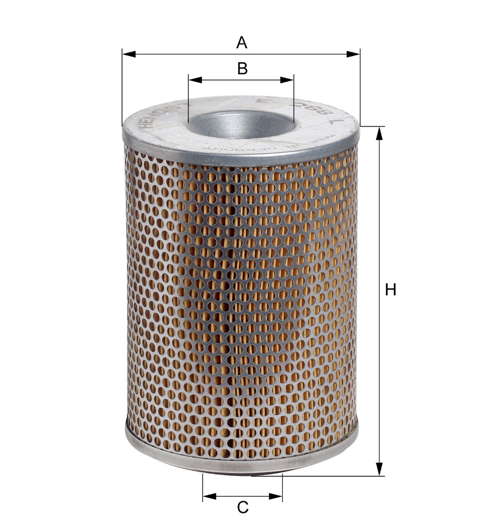 Hengst Filter Luchtfilter E268L