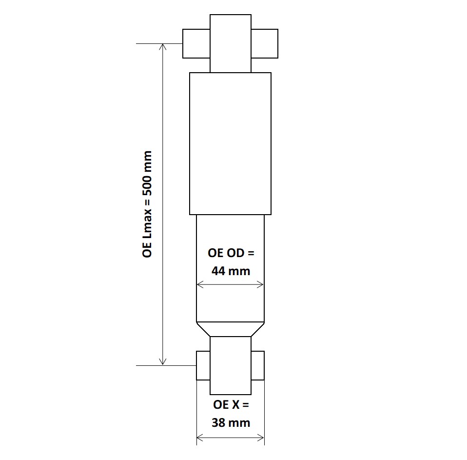 KYB Schokdemper 3440196