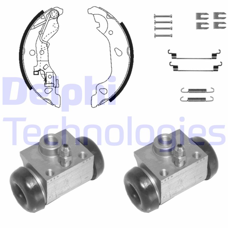 Delphi Diesel Remschoen set 1068