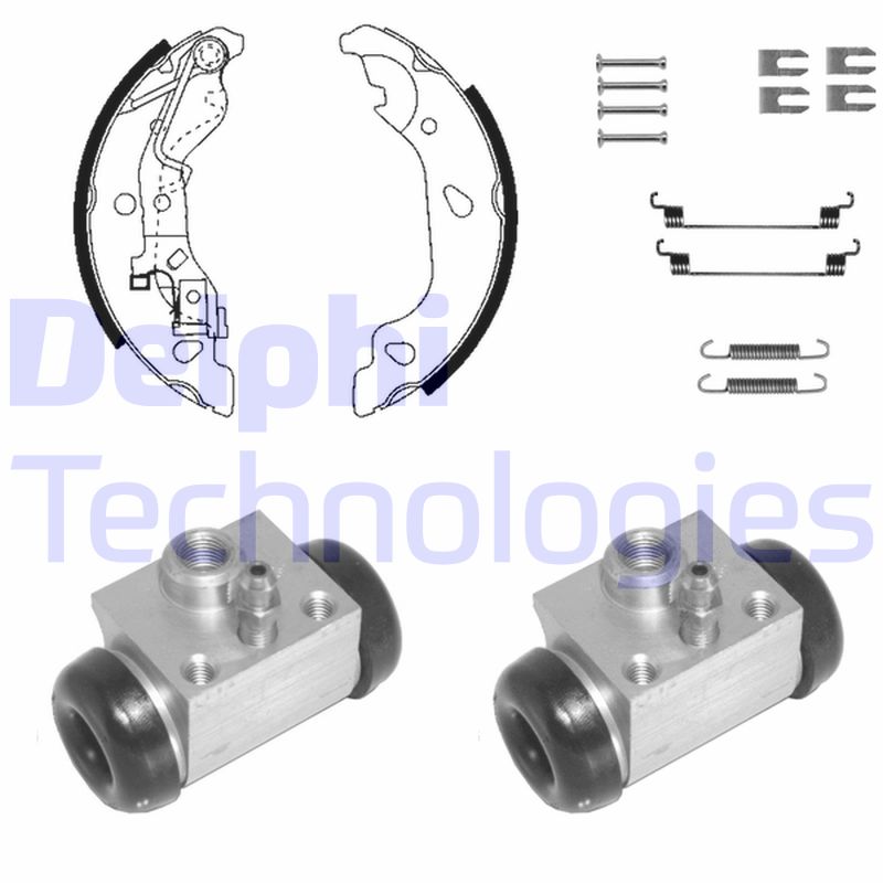 Delphi Diesel Remschoen set 1069