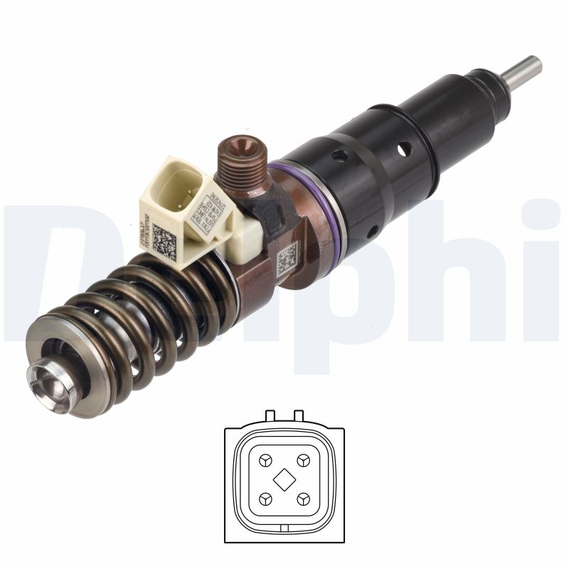 Delphi Diesel Injector 42019383-12B1