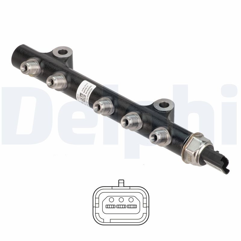 Delphi Diesel Brandstofleiding 9144A290B