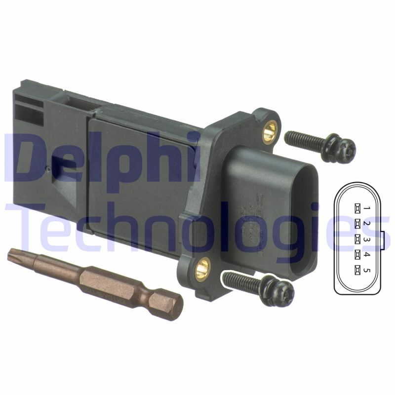 Delphi Diesel Luchtmassameter AF10144-12B1