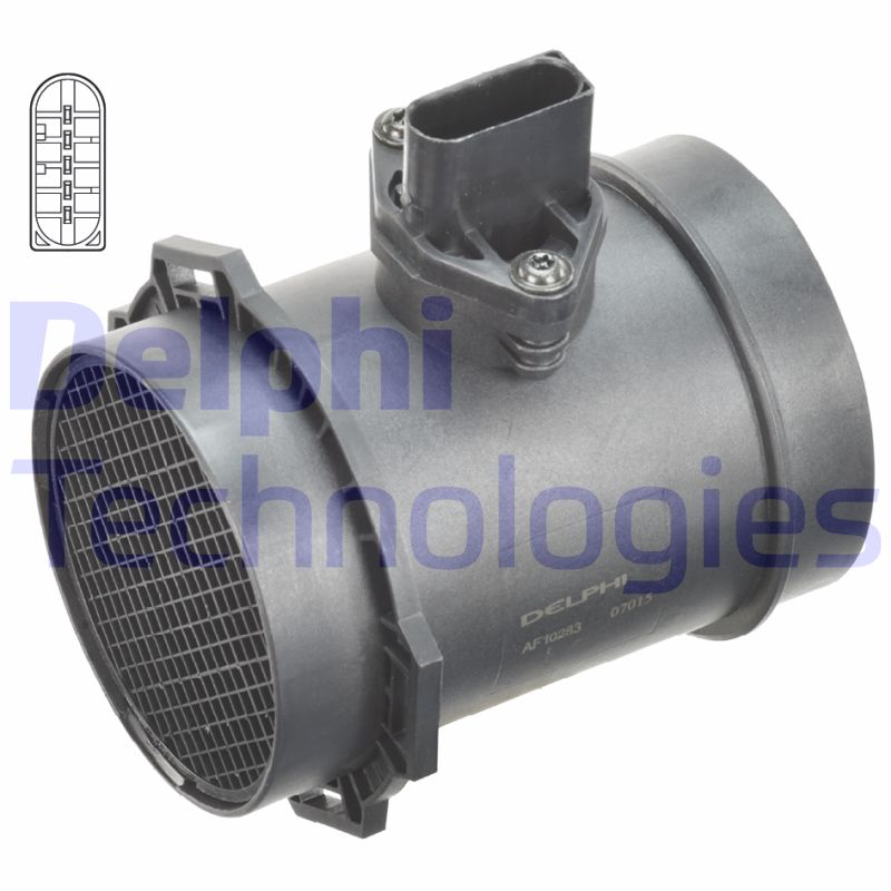 Delphi Diesel Luchtmassameter AF10283-12B1