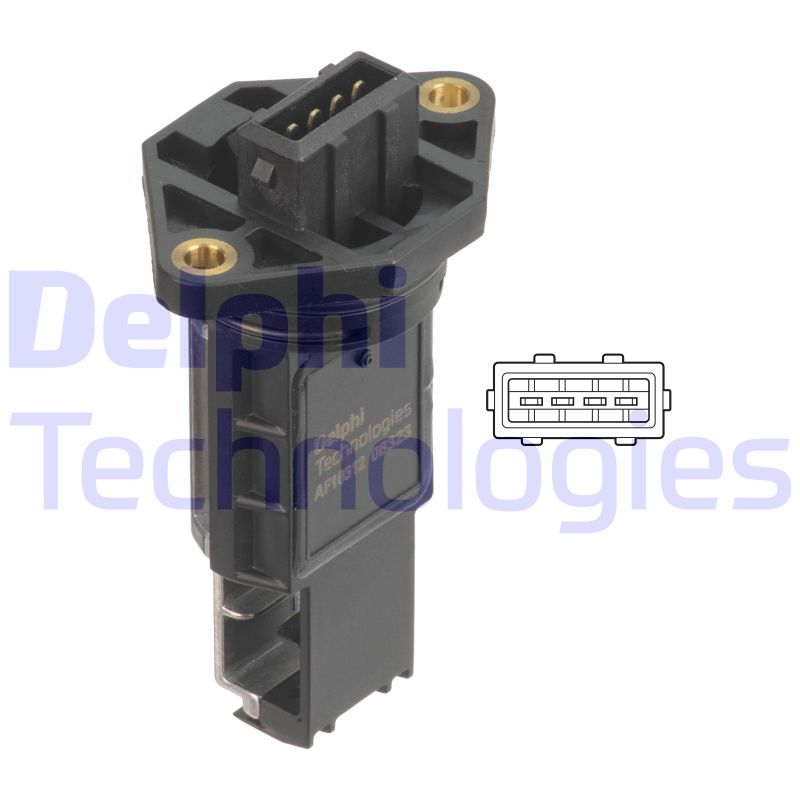 Delphi Diesel Luchtmassameter AF10312-12B1
