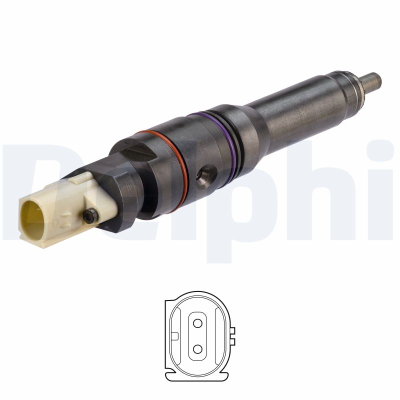 Delphi Diesel Verstuiver/Injector BEBJ1D04001