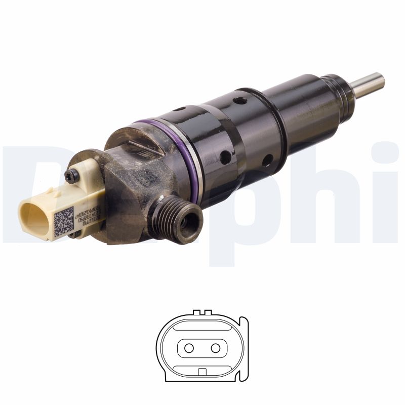Delphi Diesel Verstuiver/Injector BEBJ1F10201