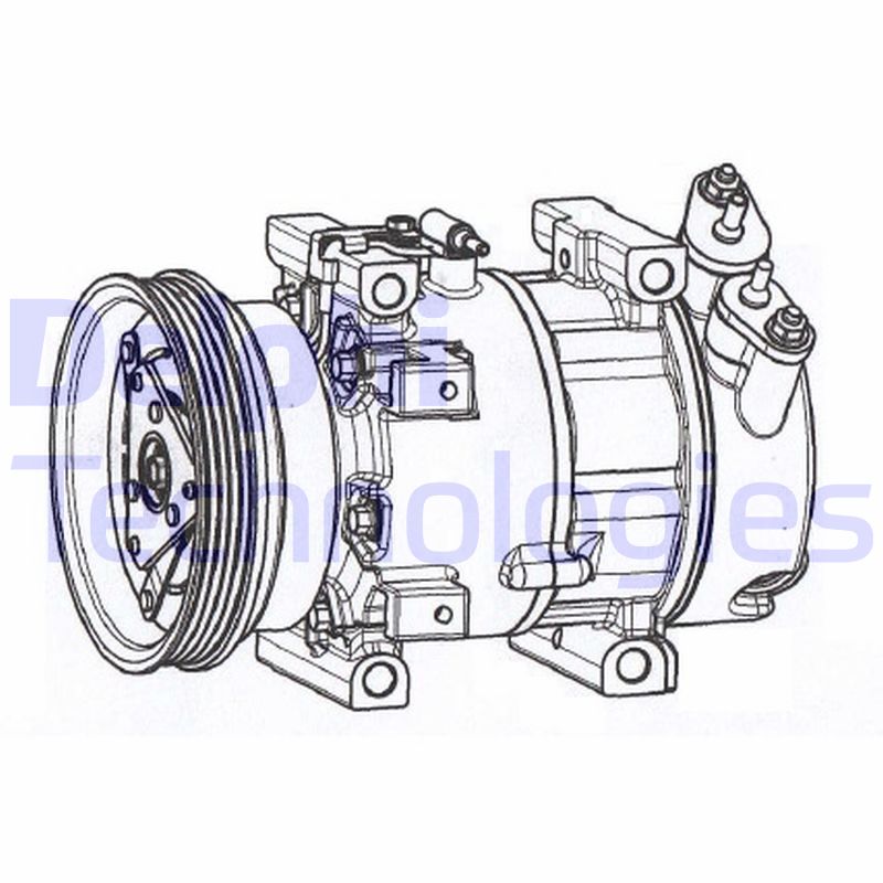 Delphi Diesel Airco compressor CS20533