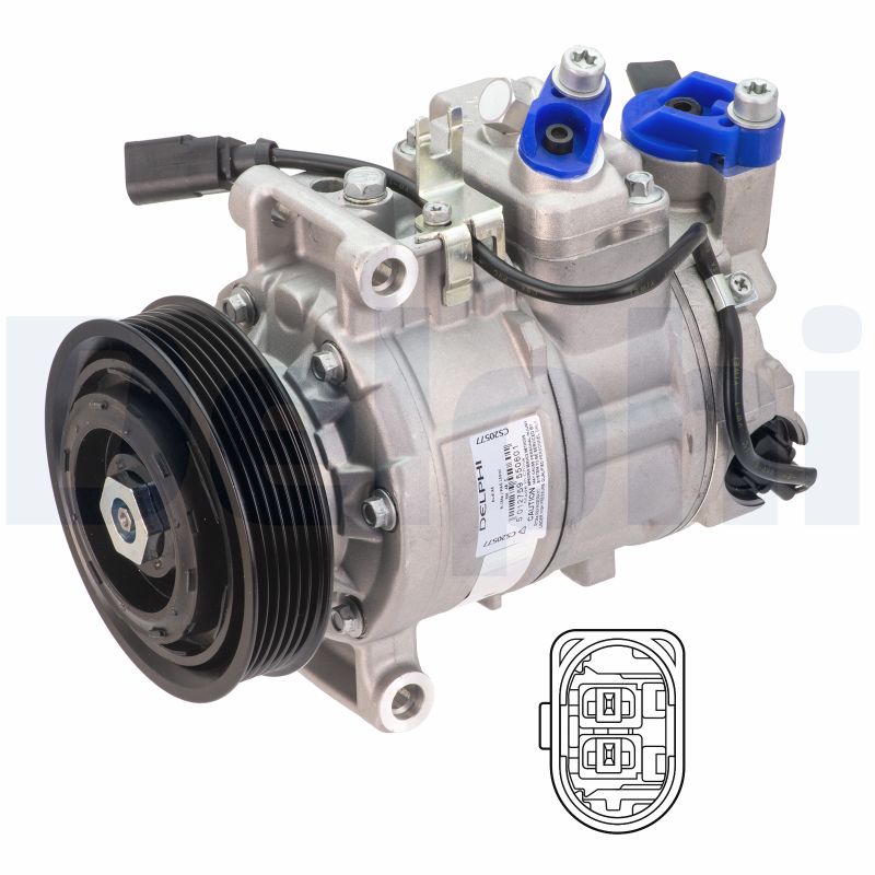 Delphi Diesel Airco compressor CS20577