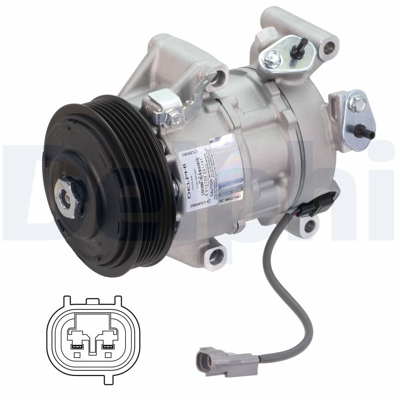 Delphi Diesel Airco compressor CS20582