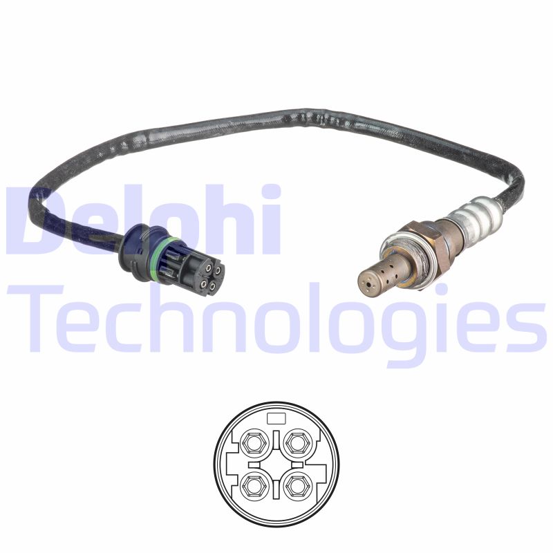 Delphi Diesel Lambda-sonde ES20674-12B1