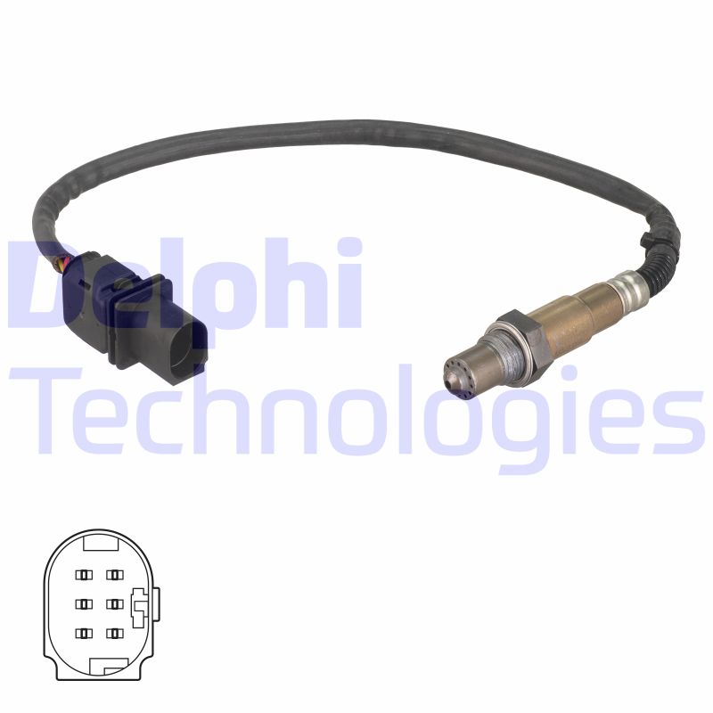 Delphi Diesel Lambda-sonde ES21118-12B1