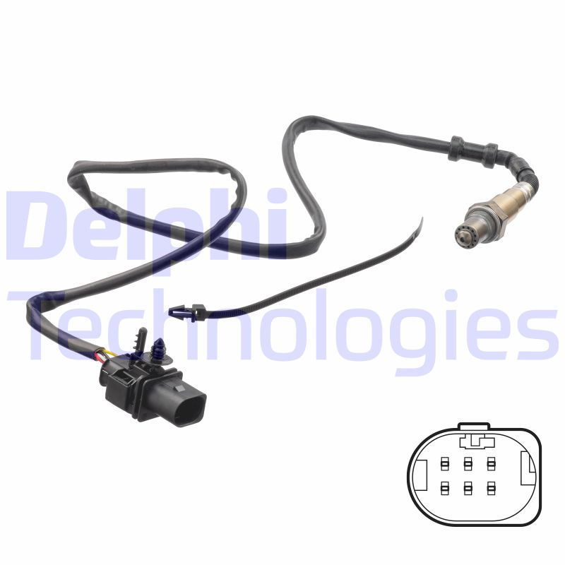 Delphi Diesel Lambda-sonde ES21348-12B1