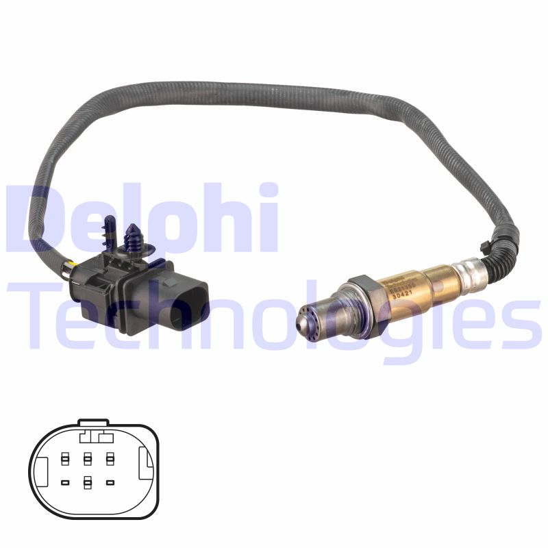 Delphi Diesel Lambda-sonde ES21355-12B1