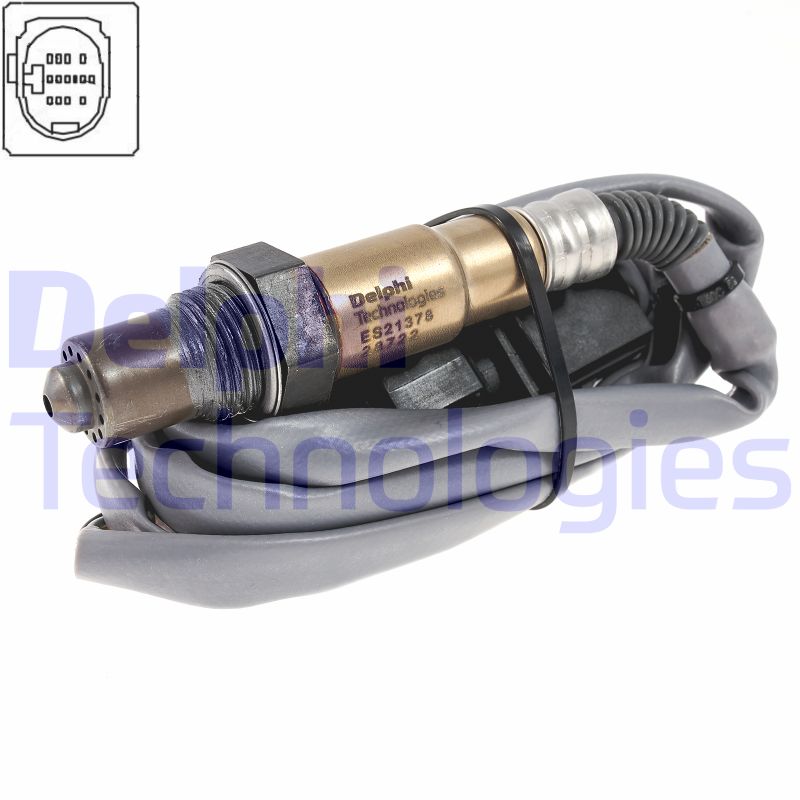 Delphi Diesel Lambda-sonde ES21378-12B1