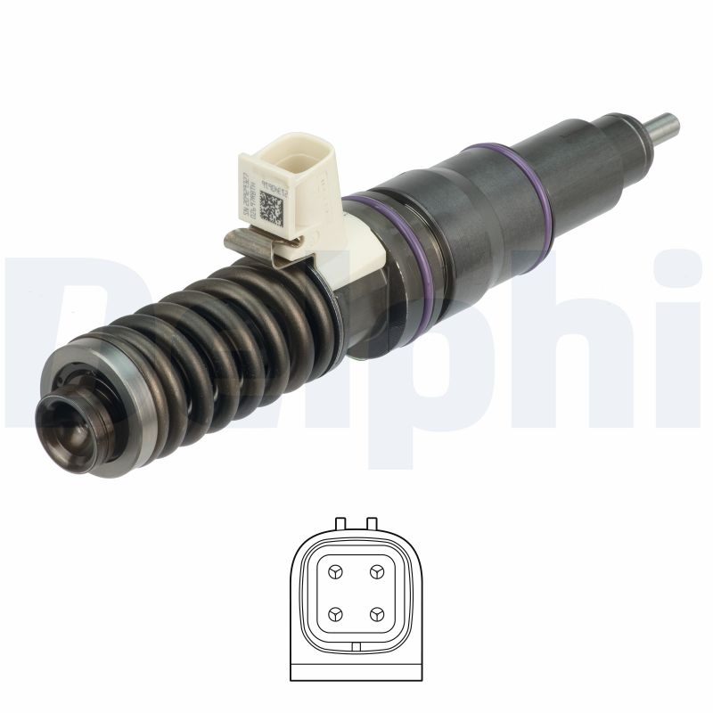 Delphi Diesel Verstuiver/Injector HRE297