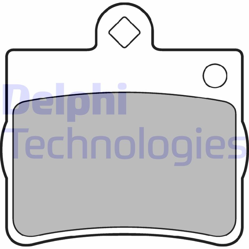 Delphi Diesel Remblokset LP1402