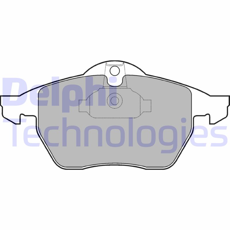 Delphi Diesel Remblokset LP1600