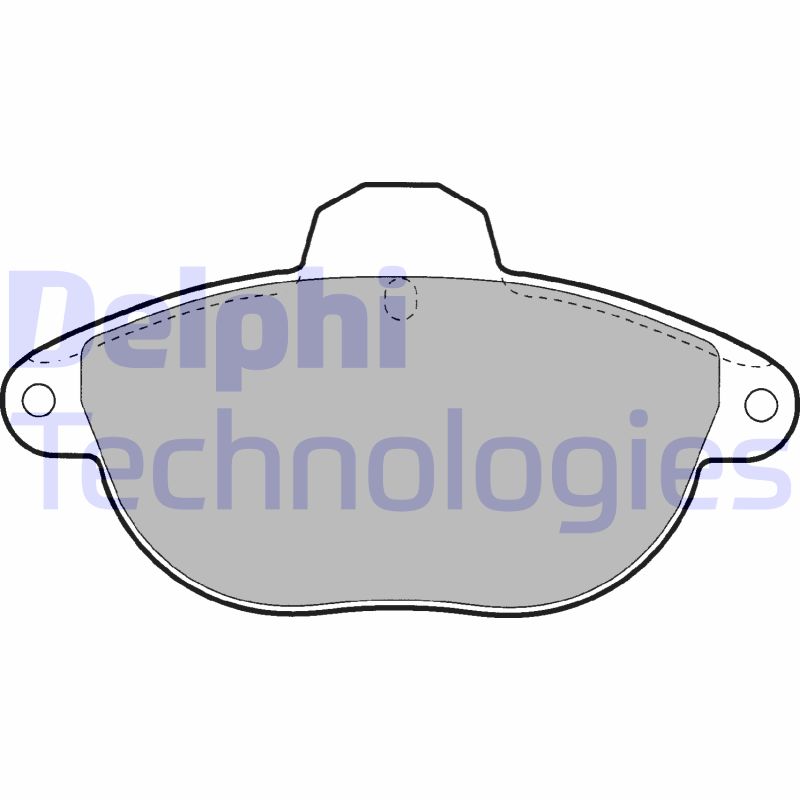 Delphi Diesel Remblokset LP1611