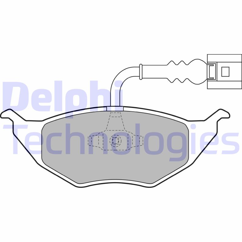 Delphi Diesel Remblokset LP1736