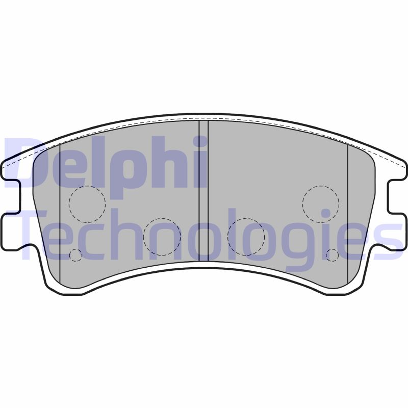 Delphi Diesel Remblokset LP1799