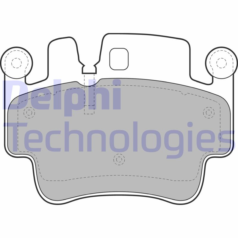 Delphi Diesel Remblokset LP1996