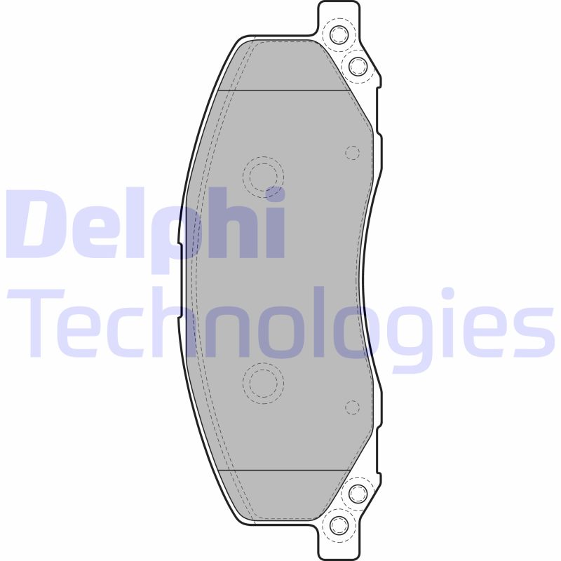 Delphi Diesel Remblokset LP2082