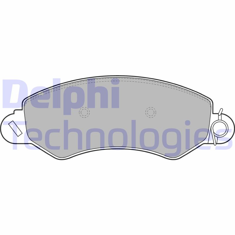 Delphi Diesel Remblokset LP2096