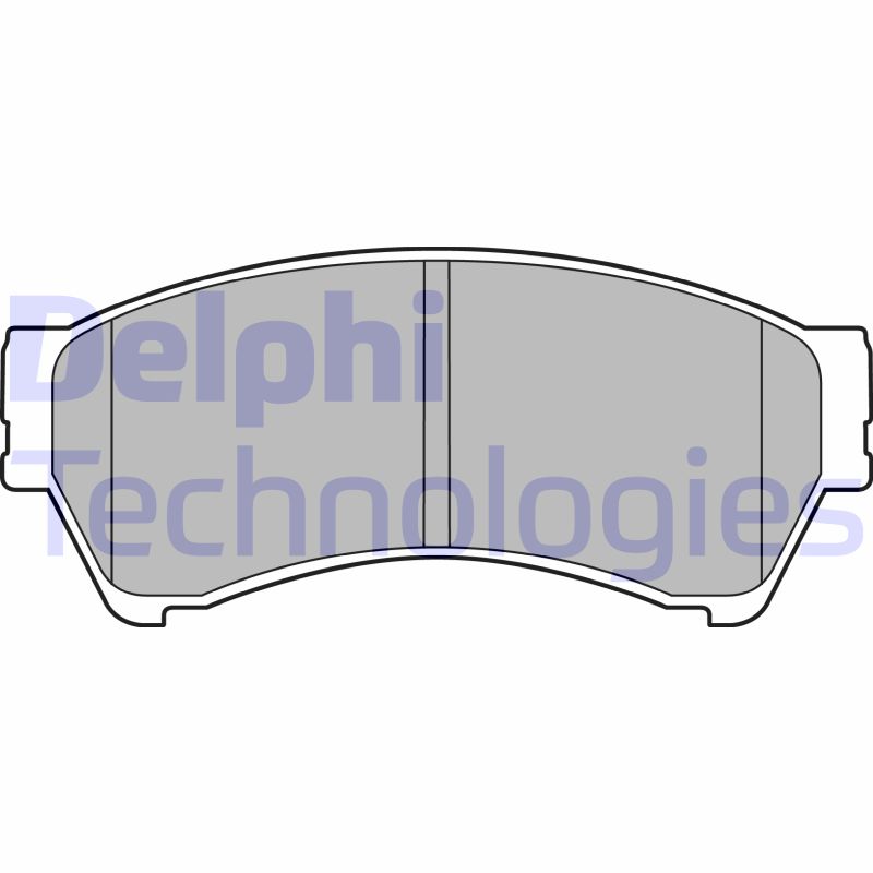 Delphi Diesel Remblokset LP2111