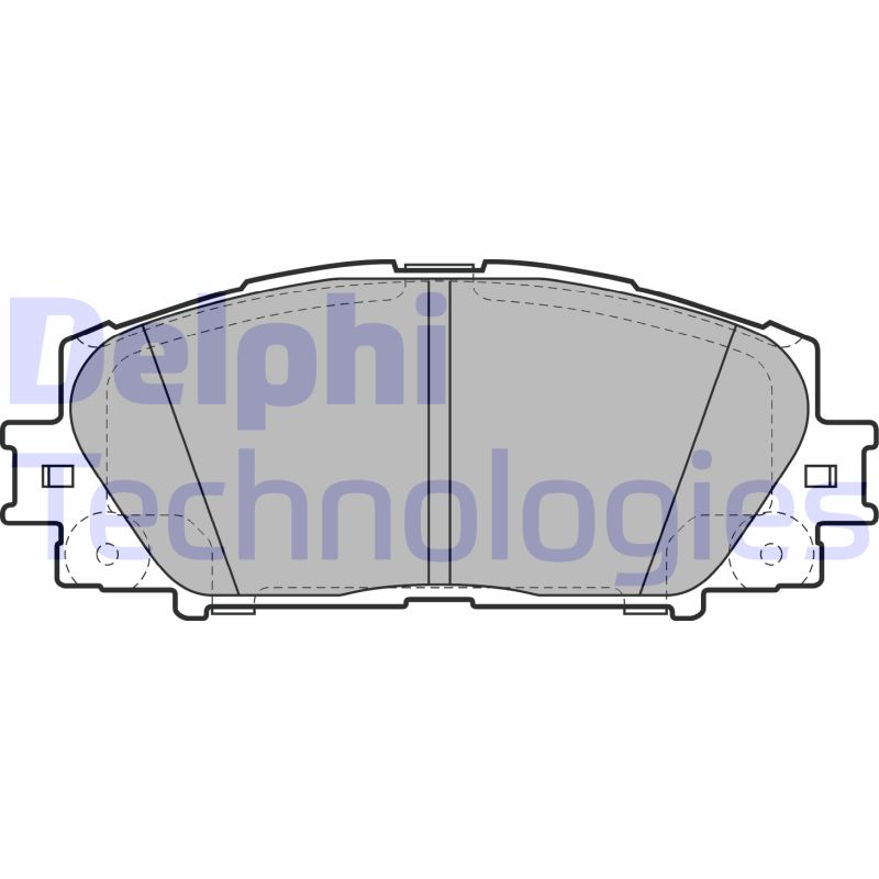 Delphi Diesel Remblokset LP2135