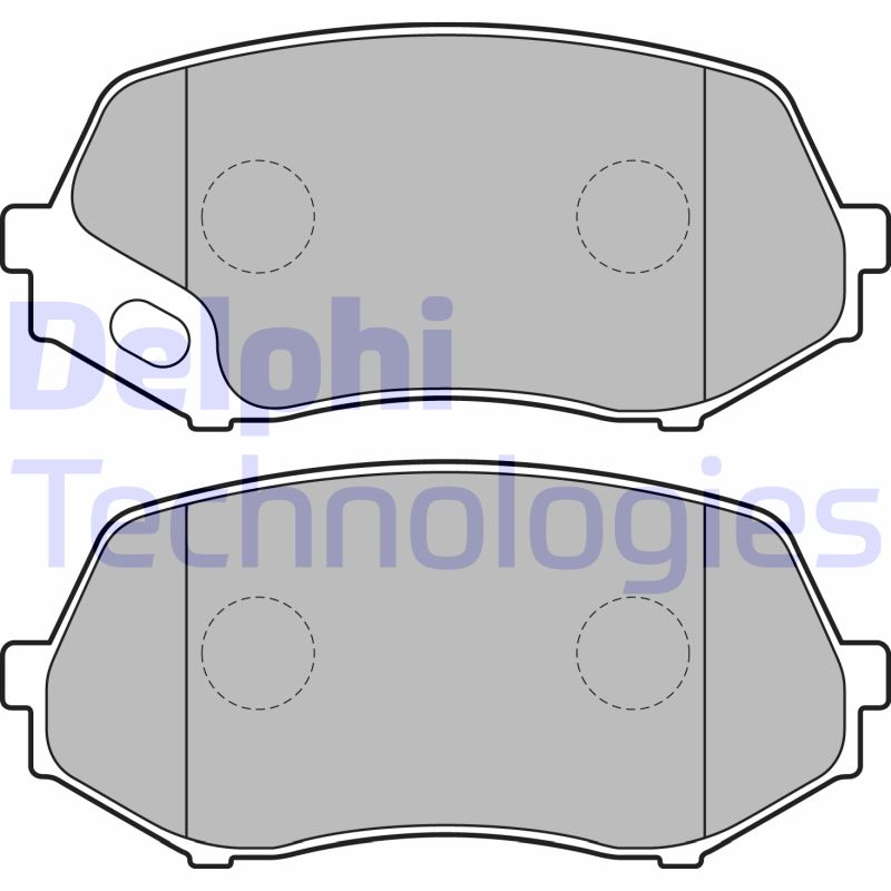 Delphi Diesel Remblokset LP2208