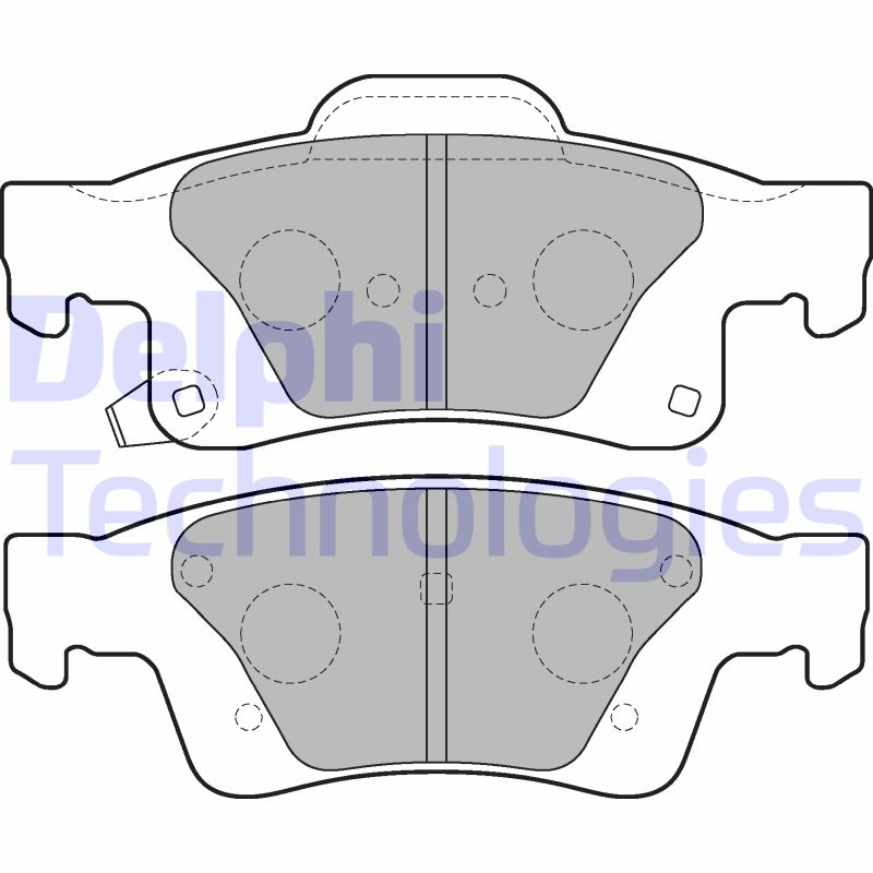 Delphi Diesel Remblokset LP2251
