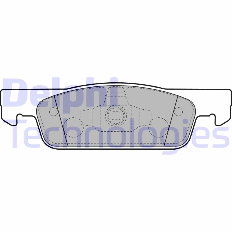 Delphi Diesel Remblokset LP2479