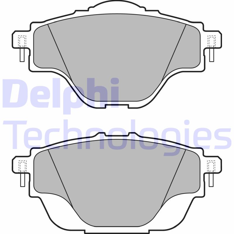 Delphi Diesel Remblokset LP2509