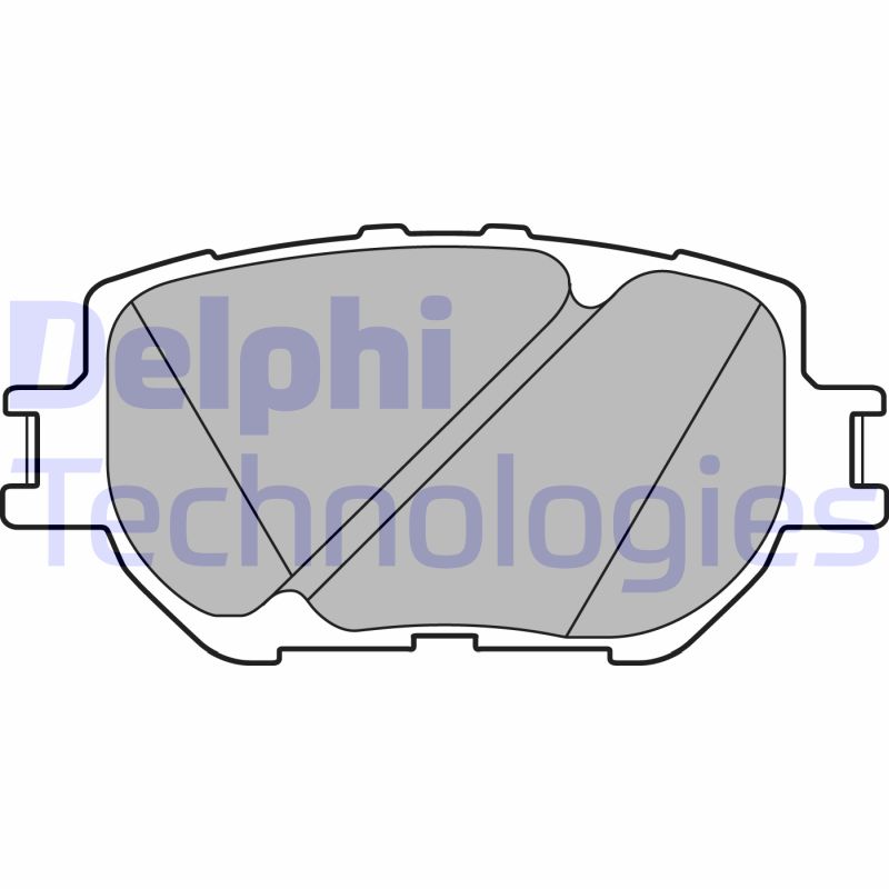 Delphi Diesel Remblokset LP2699