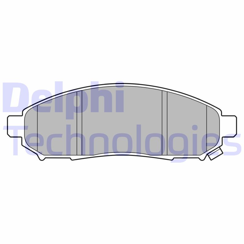 Delphi Diesel Remblokset LP3578