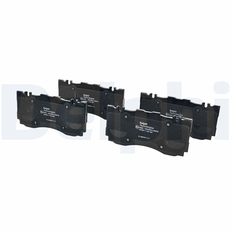 Delphi Diesel Remblokkenset, schijfrem LP3911