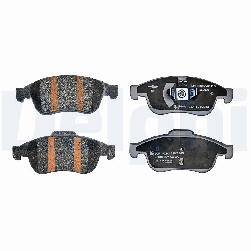 Delphi Diesel Remblokkenset, schijfrem LP5086EV