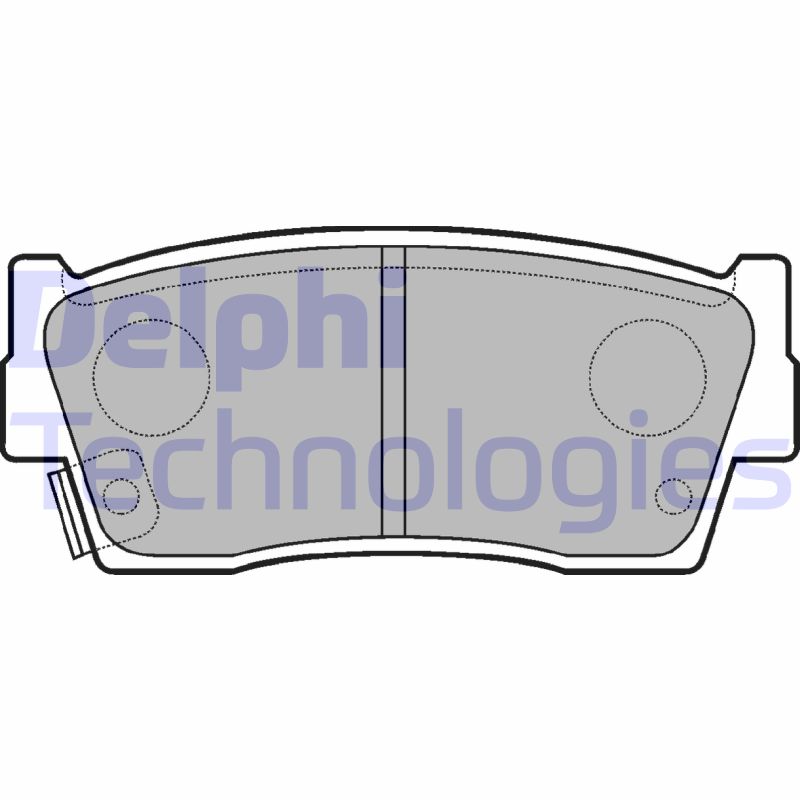 Delphi Diesel Remblokset LP684